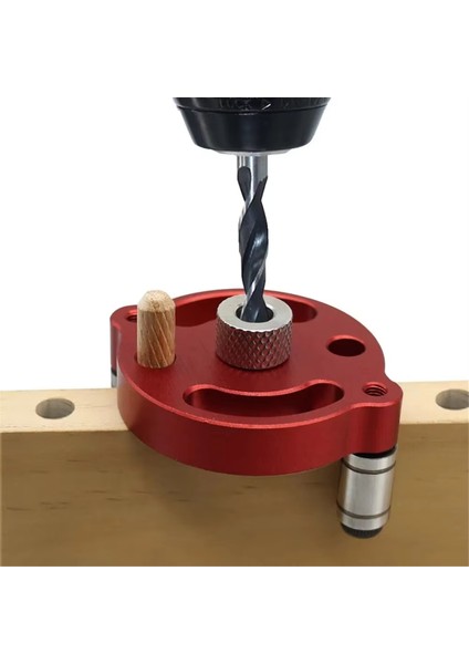 Ağaç Işleme Cep Deliği Jig 6/8/10MM Kendinden Eletici Dikey Dübel Jig Matkap Kılavuzu Konumlandırıcı Deliği Puncher (Yurt Dışından) modelleri