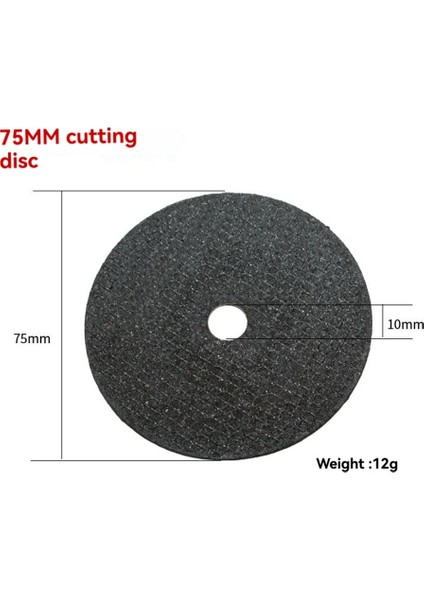 7pcs 75MM Kesme Disk Kiti 10 mm Delikli Öğütücü Metal Dairesel Testere Bıçağı Düz Kapak Öğütme Tekerleği Zımpara Pedleri (Yurt Dışından) fırsatları