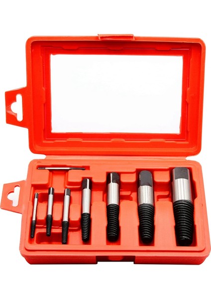 8 Adet Vidalı Çıkarıcı Seti, Hasarlı Vida Kırık Çıkarıcı Kiti, Cıvatalı Su Borusu Kaldırma Alet Seti (Yurt Dışından)