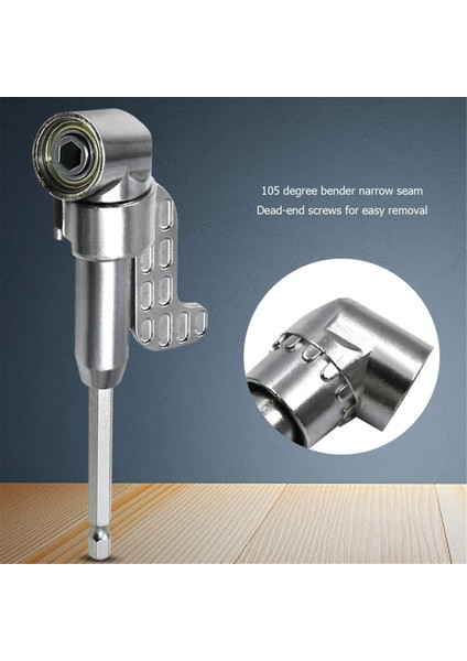 105 Derece Açı Tornavida Bit Tutucu Yedek Batch Head Corner Cihaz El Aletleri Parçalar Matkap Tornavida Bit Tool (Yurt Dışından) indirimleri