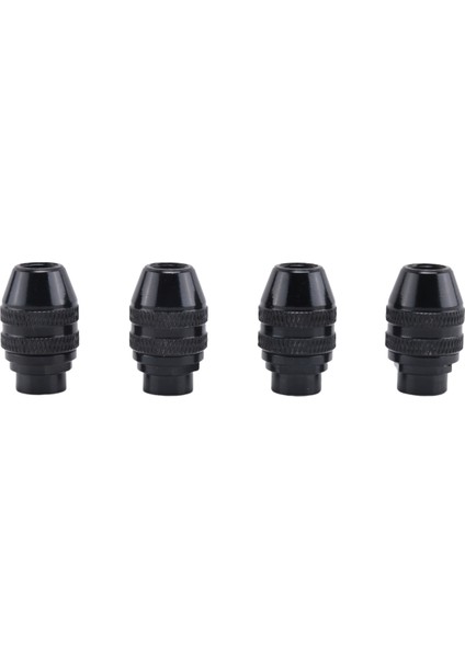 4 Adet Hızlı Değişim Chuck Çok Fonksiyonlu Evrensel Mini Anahtarsız Matkap, Dremel Elektrikli Öğütücü Aracı 0.4-3.2mm Için (Yurt Dışından)