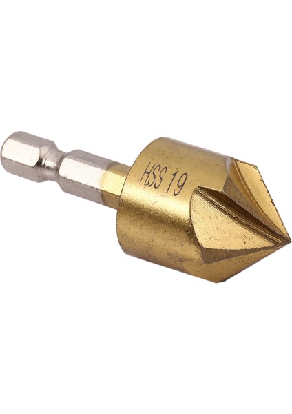 6 x 5 Flüt 90 Degree 1/4inch Hex Hss Counterk Matkap Bit Seti Pah Kesici 6-19 (Yurt Dışından) fiyatları