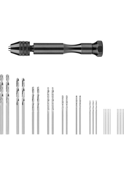 Profesyonel Pim Mengene El Matkap Bitleri Mini Bükülme Matkap Bitleri Set0.5-3.0mm Hassas El Matkap Ucu Döner Araçlar Seti 36 (Yurt Dışından) fırsatları