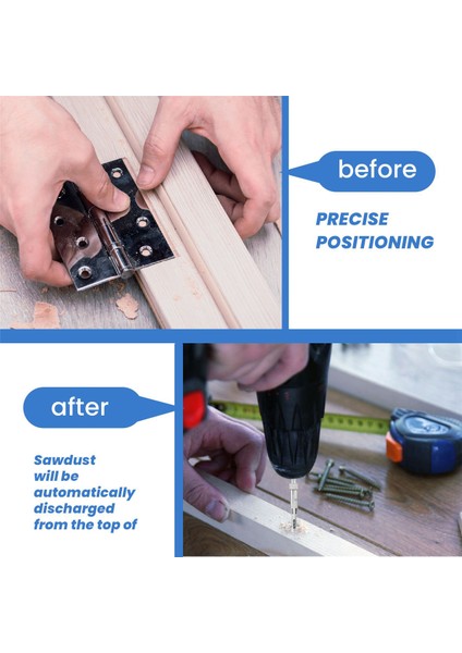 Merkez Matkap Bit Seti 5 Pcs Kendi Kendini Merkezleme Menteşe Tapper Çekirdek Matkap Bit Seti Ahşap Işleme, Kapı Pencere Matkap Bitleri (Yurt Dışından) indirimleri