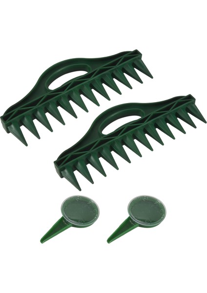 12 Delik Tohum -In Toprak Ekici - Tohum ve Ampul Dikmek Için Ayarlanabilir Tohum Dağıtıcı ile Bahçe Tohumu Aralayıcı B B (Yurt Dışından) modelleri