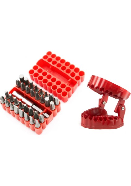 Çizim Tornavida Biti Organizatör Tutucu Manyetik Taban, 32PCS Bit ve 1 Uzatma Soketi ile Matkap Biti Tutucu (Yurt Dışından) indirimleri