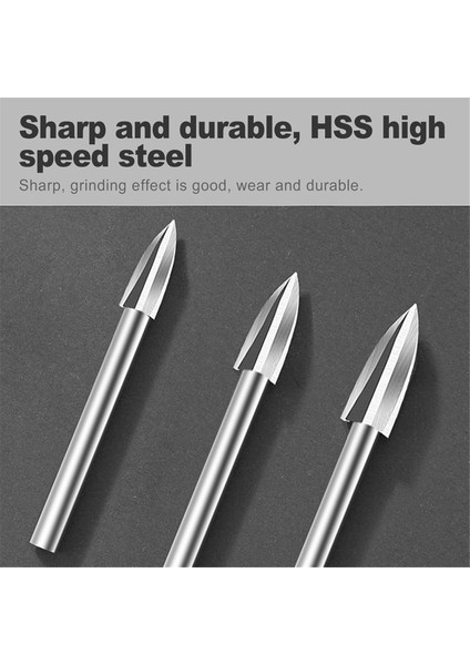 5 Pcs Ahşap Oyma Matkap Bitleri Seti, Gravür Için 1/8in Şey Döner Takım Aksesuarları, Dıy Ahşap Için Elmas Matkap Bitleri (Yurt Dışından) fiyatları