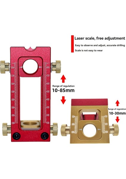 2 Arada 1 Matkap Kılavuzu Doweling Jig Yatak Dolabı Vida Yumruk Bulucu Ağaç Işleme Deliği Matkap Bit Seti 5 Delikli 6/8/10/12/15MM (Yurt Dışından) fırsatları