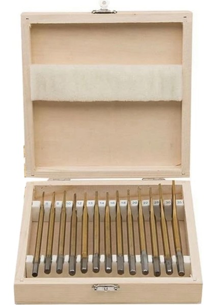 13 Adet Titanyum Kaplamalı Düzleştirilmiş Matkap Ucu Seti Hex Shank Ahşap Deliği Açıcı 6-35MM (Yurt Dışından) fiyatları