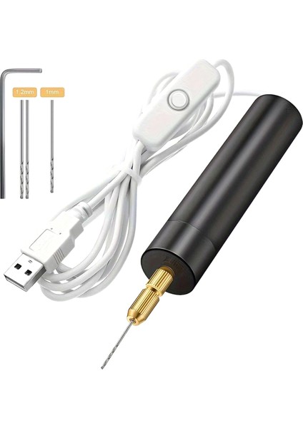 Elektrikli USB Mini Matkap Kiti USB Matkap Döner Araçlar Oymacı Kalem Sondaj Takı Araçları Matkap Bitleri Elektrikli Alışlar (Yurt Dışından)