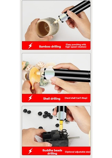 Elektrikli USB Mini Matkap Kiti USB Matkap Döner Araçlar Oymacı Kalem Sondaj Takı Araçları Matkap Bitleri Elektrikli Alışlar (Yurt Dışından) fırsatları