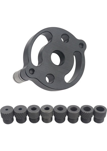 Merkezi Sondaj Konumlandırma Dıy Delme Aletleri Için 8 Matkap Manşonu ile Ağaç Işleme Düz Delik Delme Konumlandırıcı Seti. (Yurt Dışından)