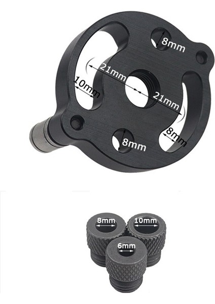 Merkezi Sondaj Konumlandırma Dıy Delme Aletleri Için 8 Matkap Manşonu ile Ağaç Işleme Düz Delik Delme Konumlandırıcı Seti. (Yurt Dışından) fırsatları