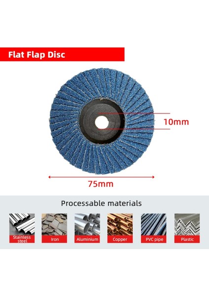 5pcs 75MM Kesme Disk Kiti 10 mm Delikli Öğütücü Metal Dairesel Testere Bıçağı Düz Flep Taşlama Tekerleği Zımpara Pedleri (Yurt Dışından) modelleri