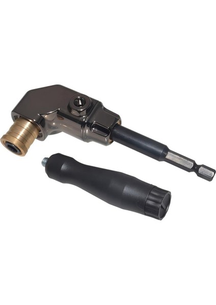 Sağ Açılı Matkap Eki, Tüm Metal Gövde 90 Derece Matkap Adaptörü Çıkarılabilir Saplı, Matkap Ucu Köşe Adaptörü (Yurt Dışından) fiyatları