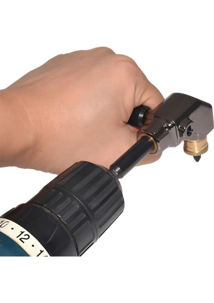 Sağ Açılı Matkap Eki, Tüm Metal Gövde 90 Derece Matkap Adaptörü Çıkarılabilir Saplı, Matkap Ucu Köşe Adaptörü (Yurt Dışından) indirimleri