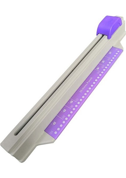 30 Delik Punch Sürgülü Işık Kağıt Punch 30 Delik A4 B5 A5 A7 B7 A6 B6 Kapasite 5 Sheets Delik Punch Paper Punch (Yurt Dışından)