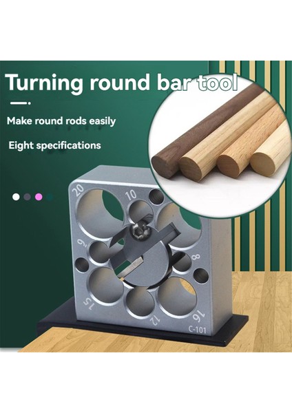 Ahşap Yuvarlak Rod Planer Ahşap Işleme Araçları 8 Delik Dübel Maker Jig Kiti 8-20MM Elektrikli Tatlandırma Cihazı Ayarlanabilir (Yurt Dışından) fiyatları