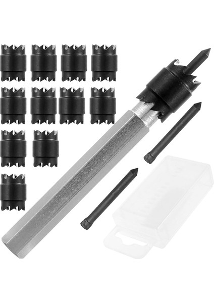 14 Paket Nokta Kaynak Kesici Setleri, Çift Taraflı 3/8 Inç Hss Matkap Bitleri, Altıgen Sac Metal Delik Kesiciler, Nokta Kaynakları Için (Yurt Dışından)