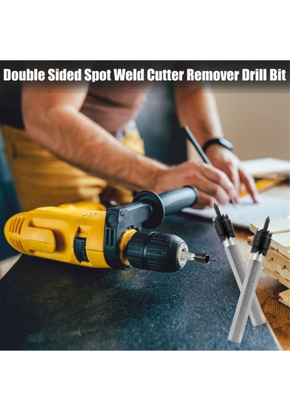 14 Paket Nokta Kaynak Kesici Setleri, Çift Taraflı 3/8 Inç Hss Matkap Bitleri, Altıgen Sac Metal Delik Kesiciler, Nokta Kaynakları Için (Yurt Dışından) fiyatları