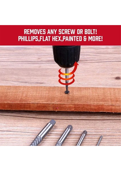10 Adet Kobalt Sol El Matkap Bit ve Alaşımlı Çelik Extractors, Kırık Cıvata Çıkarma Için Metal Kılıf Alet Kiti (Yurt Dışından) fiyatları
