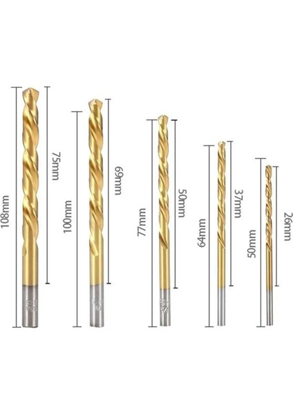10 Adet Kobalt Sol El Matkap Bit ve Alaşımlı Çelik Extractors, Kırık Cıvata Çıkarma Için Metal Kılıf Alet Kiti (Yurt Dışından) fırsatları