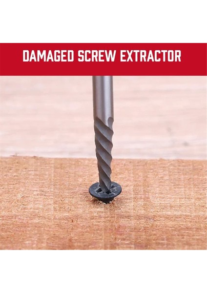 10 Adet Kobalt Sol El Matkap Bit ve Alaşımlı Çelik Extractors, Kırık Cıvata Çıkarma Için Metal Kılıf Alet Kiti (Yurt Dışından) indirimleri