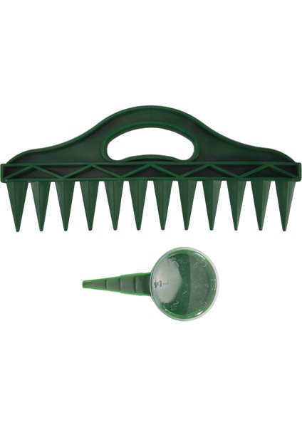 12 Delik Tohum -In Toprak Ekici - Tohum ve Ampul Ekmek Için Ayarlanabilir Tohum Dağıtıcı ile Bahçe Tohumu Aralayıcı (Yurt Dışından)