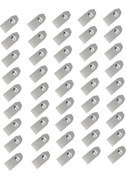 45 Pcs Çim Biçme Makinesi Kesme Bıçakları 0,7 mm Husqvarna Için Keskin Keskinlik /bahçe /yardforce Robotik Çim Biçme Makinesi Gümüş (Yurt Dışından)