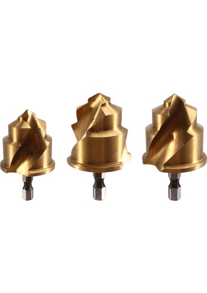 3pcs 20/25/32MM Adım Matkap Bit Sınırlı Döner Groove Ppr Kaldırma Koni Matkap Bitleri Su Boru Rayb (Yurt Dışından) fırsatları