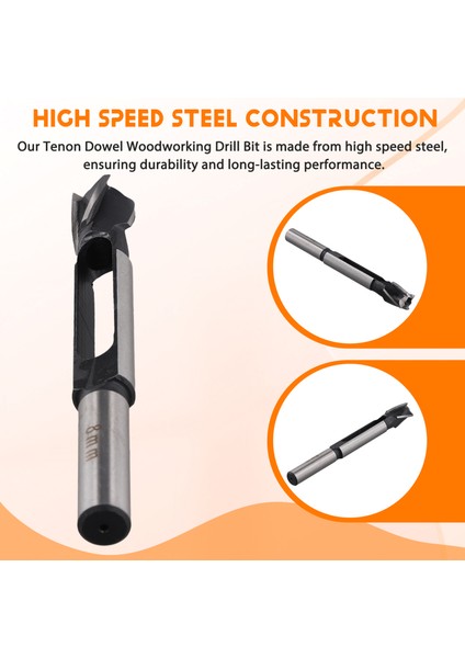 Yüksek Hızlı Çelik Tenon Dübel Ahşap Matkap Bit Konik Sıkıştırılmış Tapa Kesici Deliği Çapı 8mm Cirkscrew Matkap (Yurt Dışından) indirimleri