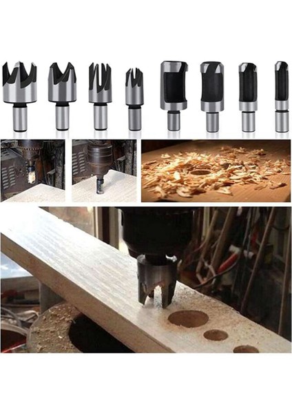 22 Pack Ahşap Işleme Pah Delme Araçları Matkap Bitleri Set Ahşap Tapa Kesici Üç Sivri Konuşan Matkap Bitleri (Yurt Dışından) indirimleri