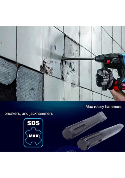 24 Inç Sds Maks. Sds-Max Çekiç Matkap Eki Için 1 Inç Düz Kesim, Karo Çıkarma Aracı (Yurt Dışından) fiyatları