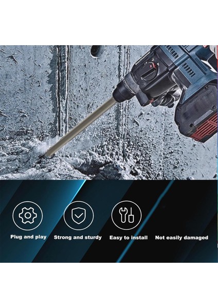 24 Inç Sds Maks. Sds-Max Çekiç Matkap Eki Için 1 Inç Düz Kesim, Karo Çıkarma Aracı (Yurt Dışından) fırsatları