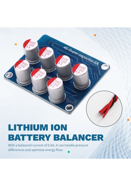 4s 6A Aktif Eksurer Lifepo4 Li-Ion Lityum Pil Dengeleyici Enerji Transfer Dengeleme Kartı 4 Dizeler 12V (Yurt Dışından) indirimleri