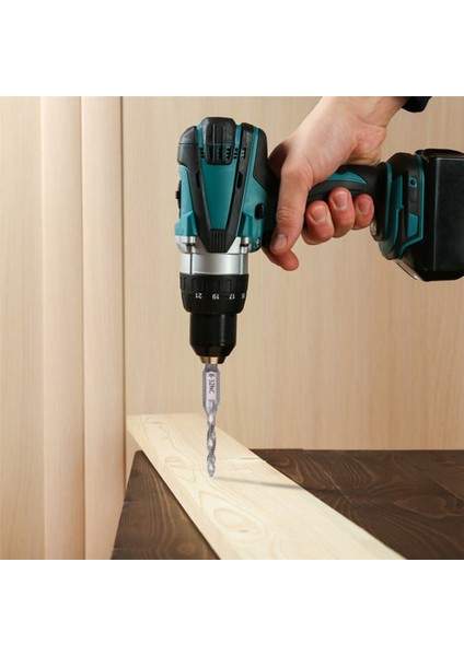 6pcs Matkap Tap Seti Hex Shank Sae Kombinasyon Matkap ve Tap Bit Seti Hss 4341 Vida Tap Deburr Matkap Bit (Yurt Dışından) indirimleri