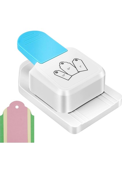 3&#39;ü 1 Arada Zanaat Etiketi Yumruk, 1.5/ 2/ 2,5 Inçlik Kağıt Zımbalar, Dıy Projeleri Için Kartı Yapım Scrapbooking Zanaat Için (Yurt Dışından)