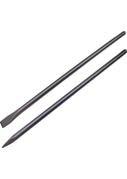 24 Inç Sds Maks Seti, 1 Inç Düz Kesim ve Nokta Keski, Sds-Max Çekiç Matkap Eki Için Karo Çıkarma Aracı (Yurt Dışından)