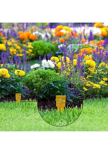 Çim ve Bahçe Suyu Ölçüm Aracı Geniş Ağız Için Yağmur Göstergesi Sprinkler Göstergesi (12 Paket) (Yurt Dışından) modelleri
