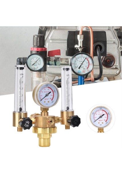 Çift Tüp Regülatörü Akış Primi Basınç Redüker G5/8 Kaynak Için Erkek Iplik (Yurt Dışından) indirimleri