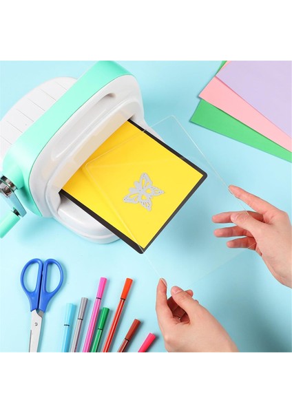 Die Mat Seti, Kart Boyutu Grid ve 2pcs ile Manyetik Aracı Kalıp Kesme Makinesi Kabartma Işlemi Için Akrilik Kesme Mat (Yurt Dışından) indirimleri