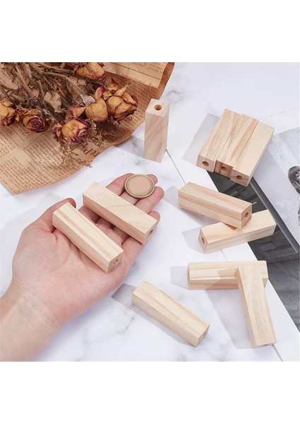 20PCS Önde Delinmiş Kısa Kalem Boşlukları 7mm Delik Boşlukları Dikdörtgen Önceden Düzenlenmiş Ahşap Kalem Boşlukları Dönüş Kalem Boşlukları (Yurt Dışından) fiyatları