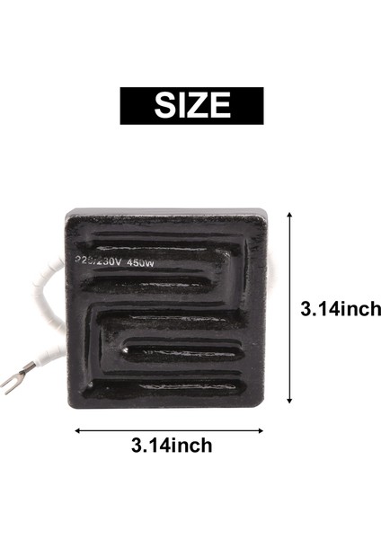 80X80MM 450W Kızılötesi Üst Seramik Isıtıcı Isıtma Plakası Bga Istasyonu Için IR6000 IR6500 Ir-Pro-Sc (Yurt Dışından) indirimleri