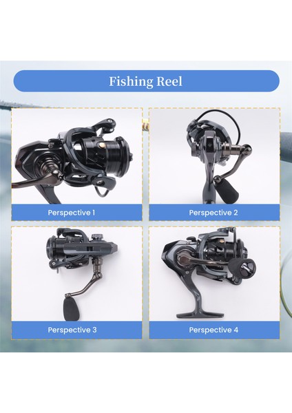 Balıkçılık Makarası, Yüksek Hızlı Oranı 6.2: 1, Döküm Makarası, Spinnings Makarası KAM1000 Sığ Fincan (Yurt Dışından) indirimleri
