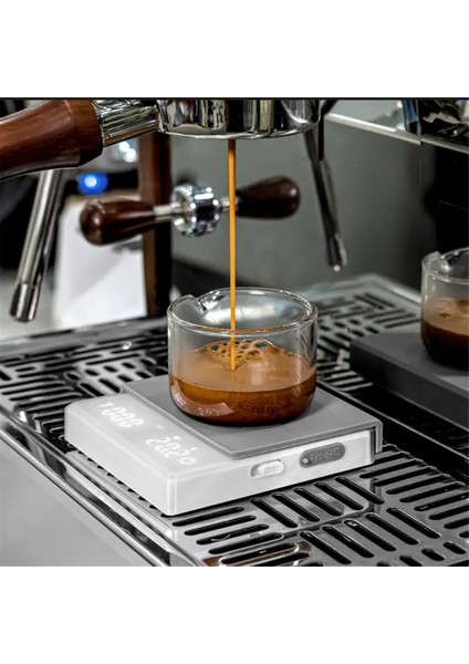 Yeni Up Dijital Kahve Mutfak Mutfak Ölçeği Zamanlayıcı 0.1 Hassas USB Şarj Edilebilir Hafif Ağırlık Mini Dijital Ölçekli Ana Sayfa (Yurt Dışından) modelleri