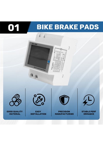 Dın Demiryolu Ac Monitör 6in1 250-450V 100A Voltaj Akım Güç Faktörü Aktif Kwh Elektrik Enerji Frekans Metre Volt Amp (Yurt Dışından) fırsatları
