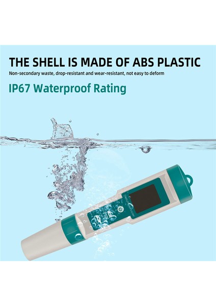 7 Ph/tds/ec/orp/salinity /s.g/taratür Ölçer C-600 Içme Suyu Için Su Kalitesi Test Cihazı, Akvaryumlar Ph Metre (Yurt Dışından) fırsatları