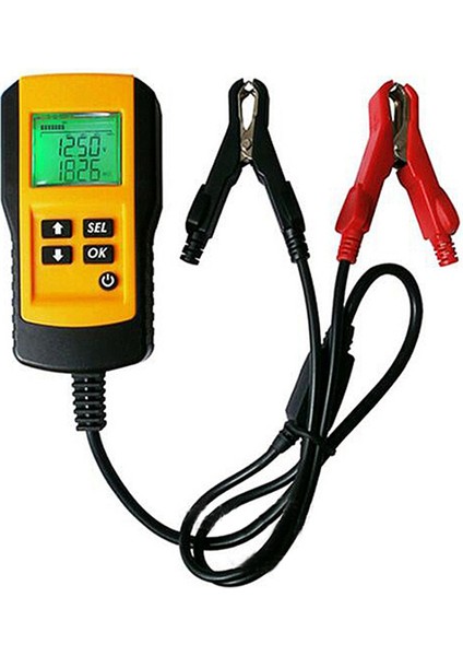 Otomobil Pil Test Cihazı Dahili Direnç Yaşam Pil Mevcut Kapasite Test Aleti AE300 Tarayıcı Aracı, Sarı (Yurt Dışından) fiyatları