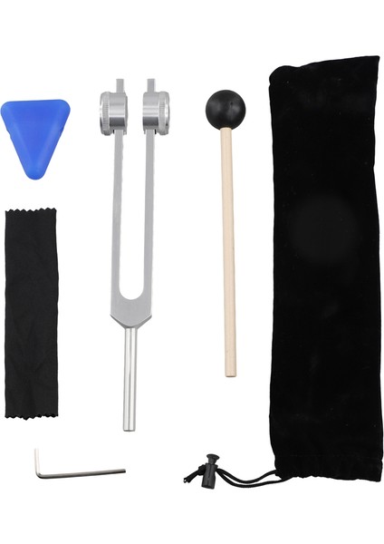 OM136.1Hz Alüminyum Alaşım Müzikal Ayarlama Çatal Enstrüman Kiti Ses Iyileştirme Ses Titreşim Araçları (Yurt Dışından)