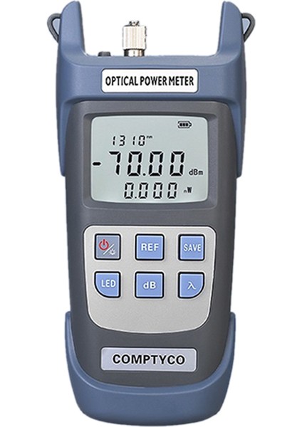 Comptyco Elde Taşınan Optik Güç Ölçer Optik Fiber Test Cihazı Fc/sc Adaptörü ile Optik Zayıflatma Testi (Opm -70 -+10DBM) (Yurt Dışından) fırsatları